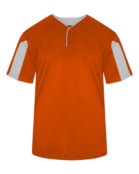 Alleson Athletic Youth Striker Placket. 2976 - Burnt Orange/ White