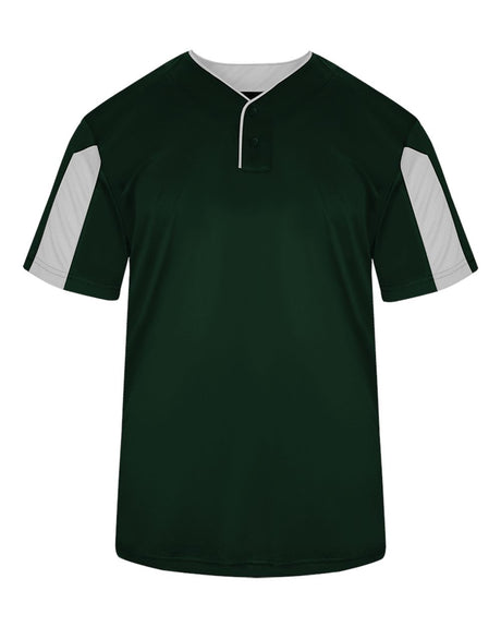 Alleson Athletic Youth Striker Placket. 2976 - Forest/ White