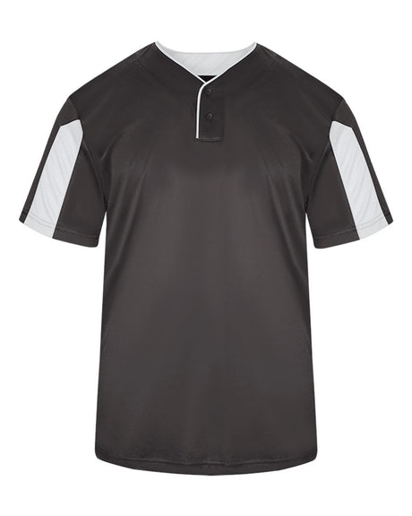 Alleson Athletic Youth Striker Placket. 2976 - Graphite/ White