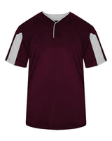 Alleson Athletic Youth Striker Placket. 2976 - Maroon/ White