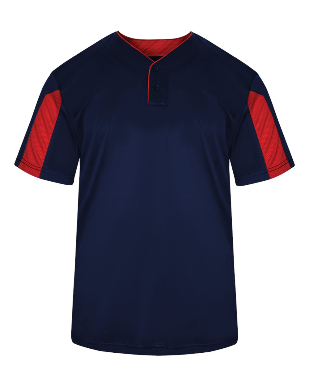Alleson Athletic Youth Striker Placket. 2976 - Navy/ Red