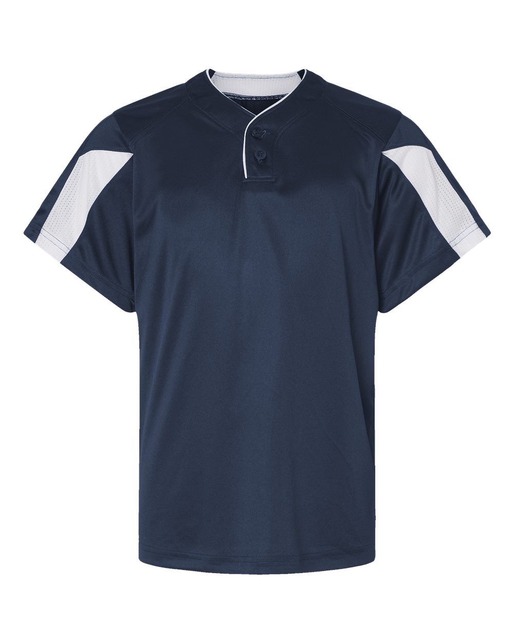 Alleson Athletic Youth Striker Placket. 2976 - Navy/ White