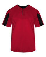 Alleson Athletic Youth Striker Placket. 2976 - Red/ Black