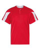 Alleson Athletic Youth Striker Placket. 2976 - Red/ White
