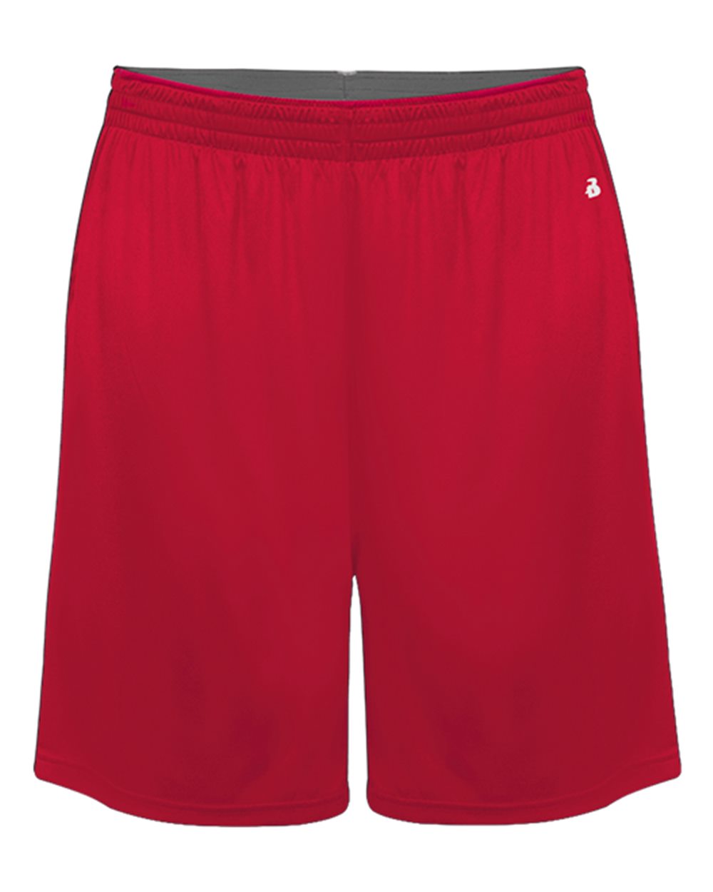 Badger Men's Ultimate SoftLock™ 8" Shorts. 4002 - Red