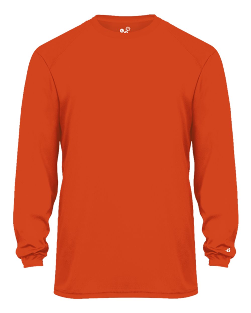 Badger Men's Ultimate SoftLock™ Long Sleeve T-Shirt. 4004 - Burnt Orange