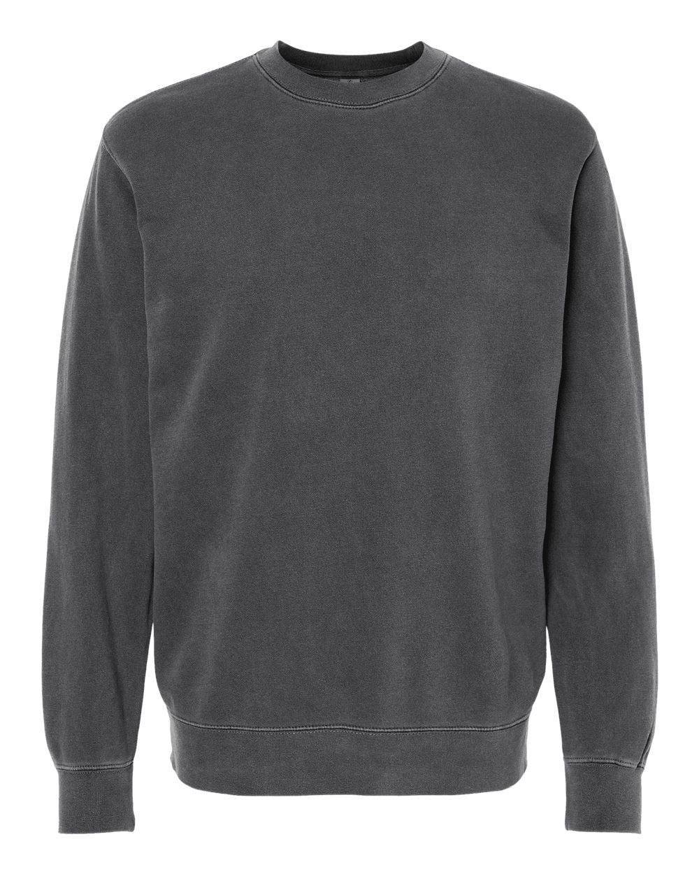 Independent Trading Co. Unisex Midweight Pigment-Dyed Crewneck Sweatshirt. PRM3500 - Pigment Black