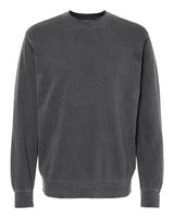 Independent Trading Co. Unisex Midweight Pigment-Dyed Crewneck Sweatshirt. PRM3500 - Pigment Black