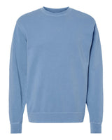Independent Trading Co. Unisex Midweight Pigment-Dyed Crewneck Sweatshirt. PRM3500 - Pigment Light Blue
