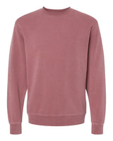 Independent Trading Co. Unisex Midweight Pigment-Dyed Crewneck Sweatshirt. PRM3500 - Pigment Maroon