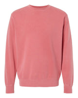 Independent Trading Co. Unisex Midweight Pigment-Dyed Crewneck Sweatshirt. PRM3500 - Pigment Pink