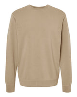 Independent Trading Co. Unisex Midweight Pigment-Dyed Crewneck Sweatshirt. PRM3500 - Pigment Sandstone