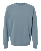 Independent Trading Co. Unisex Midweight Pigment-Dyed Crewneck Sweatshirt. PRM3500 - Pigment Slate Blue