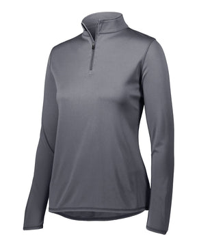 Augusta Sportswear Women's Attain Color Secure® Performance Quarter-Zip Pullover. 2787 - Graphite