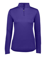 Augusta Sportswear Women's Attain Color Secure® Performance Quarter-Zip Pullover. 2787 - Purple