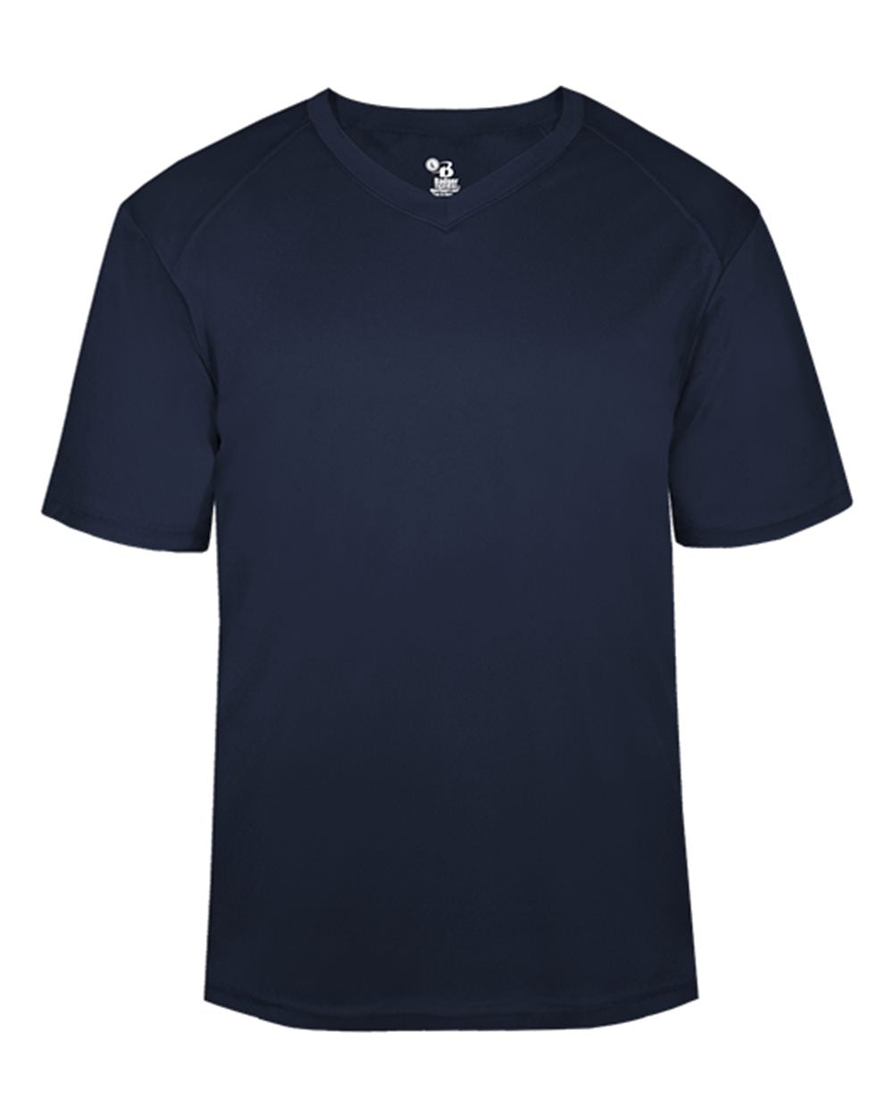 Badger Men's B-Core V-Neck T-Shirt. 4124 - Navy