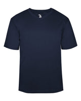 Badger Men's B-Core V-Neck T-Shirt. 4124 - Navy