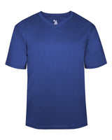 Badger Men's B-Core V-Neck T-Shirt. 4124 - Royal