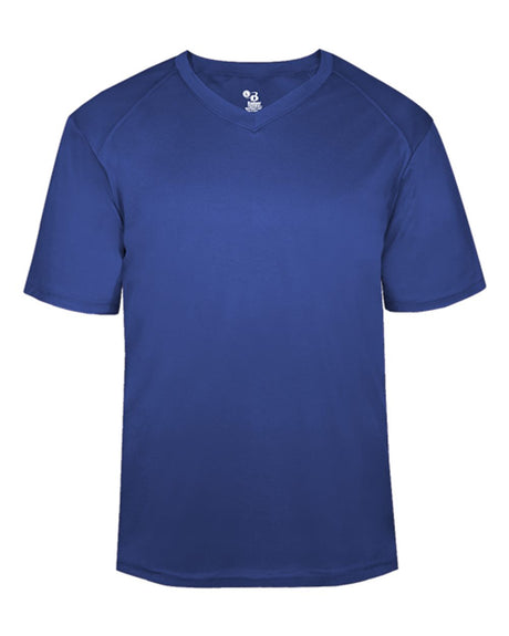 Badger Men's B-Core V-Neck T-Shirt. 4124 - Royal
