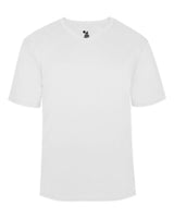 Badger Men's B-Core V-Neck T-Shirt. 4124 - White