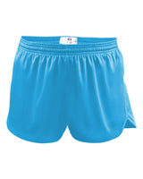 Alleson Athletic Women's B-Core Track Shorts. 7278 - Columbia Blue