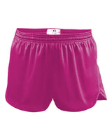 Alleson Athletic Women's B-Core Track Shorts. 7278 - Hot Pink
