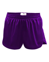 Alleson Athletic Women's B-Core Track Shorts. 7278 - Purple
