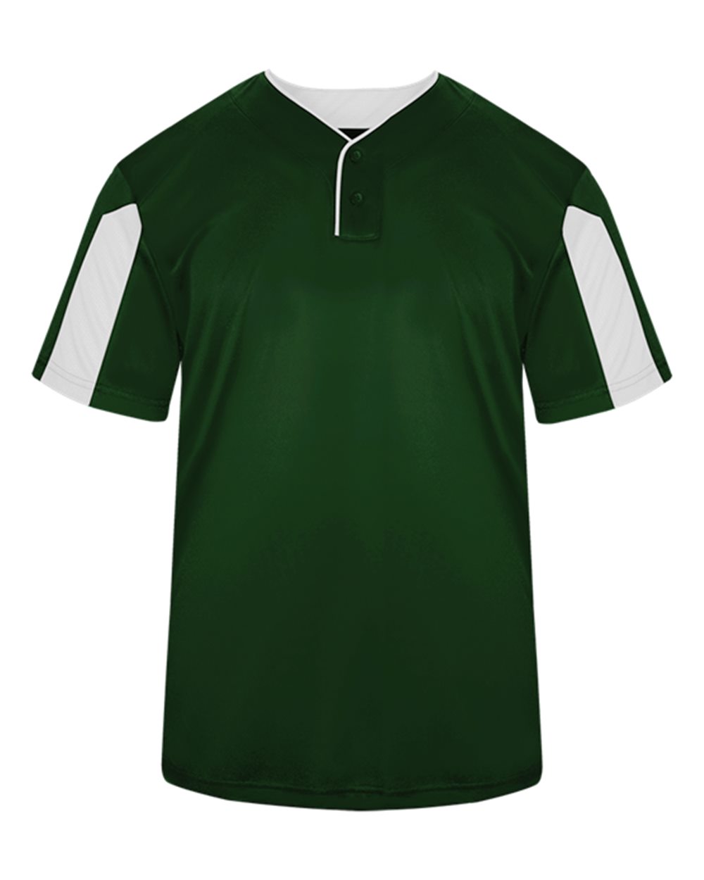 Alleson Athletic Men's Striker Placket. 7976 - Forest/ White