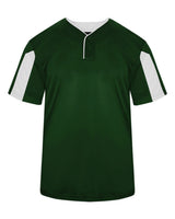Alleson Athletic Men's Striker Placket. 7976 - Forest/ White