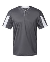 Alleson Athletic Men's Striker Placket. 7976 - Graphite/ White