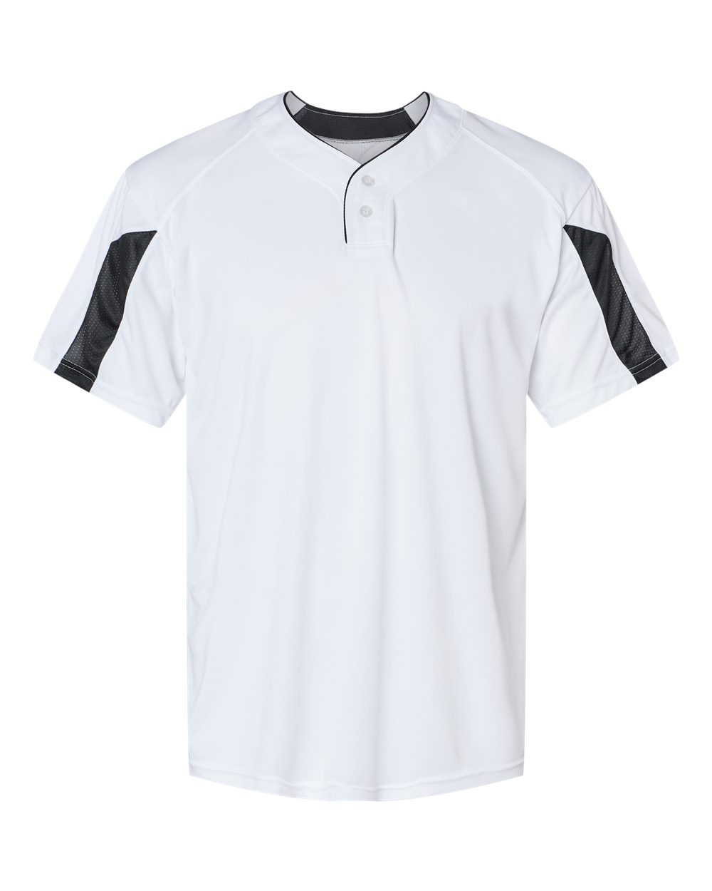 Alleson Athletic Men's Striker Placket. 7976 - White/ Black