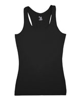 Badger Women's Pro-Compression Racerback. 4666 - Black