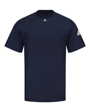 Bulwark Men's Flame-Resistant Excel FR® Shirt. SET8 - Navy