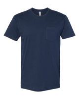 Next Level Unisex Cotton Pocket Tee. 3605 - Midnight Navy