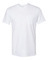 Next Level Unisex Cotton Pocket Tee. 3605 - White