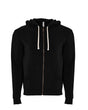 Next Level Unisex Santa Barbara Full-Zip Hoodie Sweatshirt. 9602 - Black