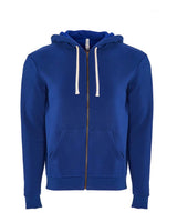 Next Level Unisex Santa Barbara Full-Zip Hoodie Sweatshirt. 9602 - Royal