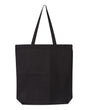 OAD Gusseted Tote. OAD106 - Black