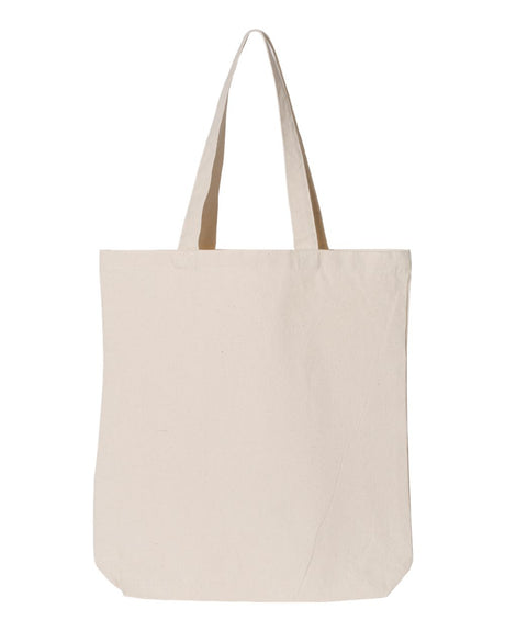 OAD Gusseted Tote. OAD106 - Natural
