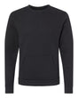 Next Level Unisex Santa Barbara Pocket Crewneck Sweatshirt. 9001 - Black