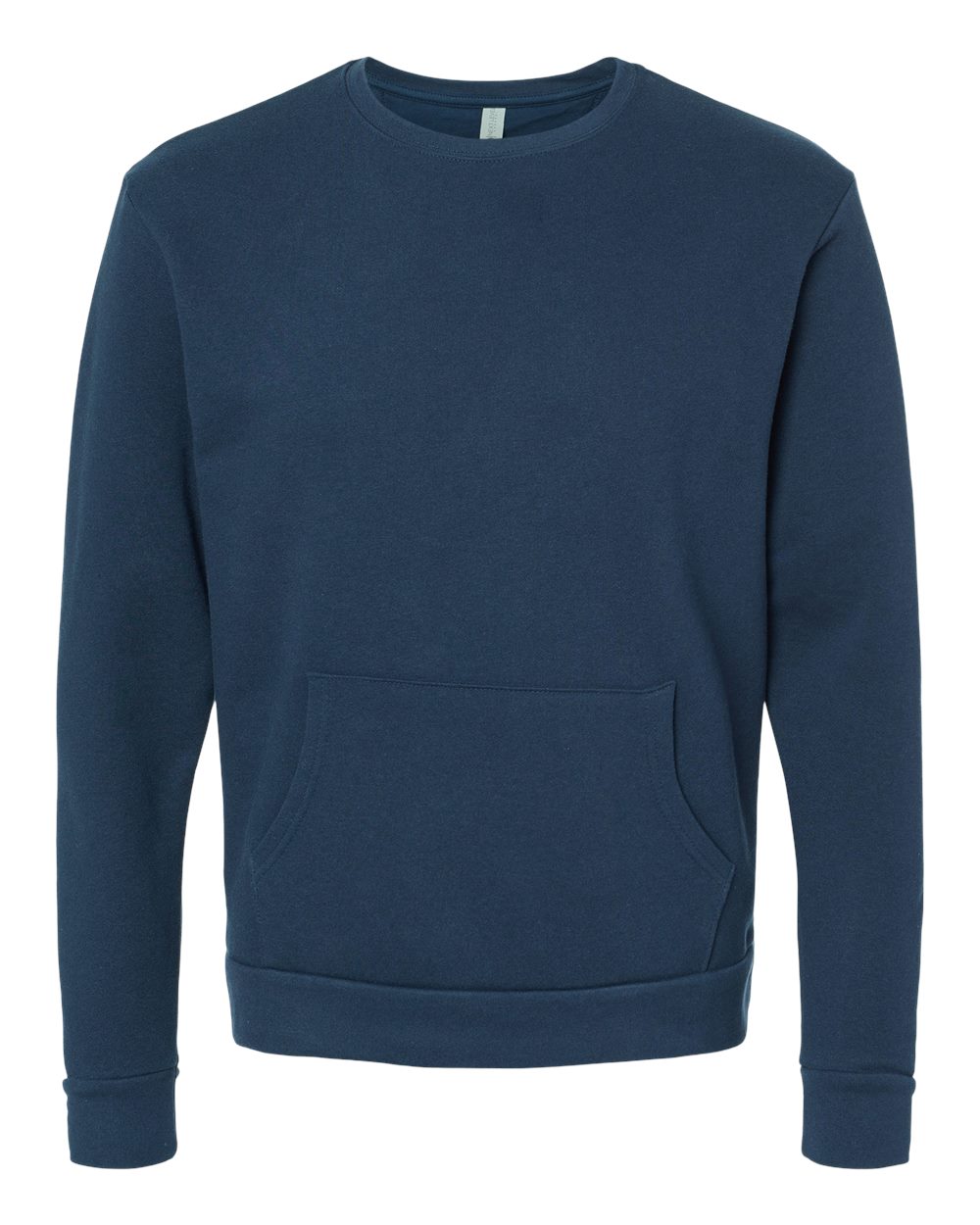 Next Level Unisex Santa Barbara Pocket Crewneck Sweatshirt. 9001 - Midnight Navy