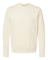 Next Level Unisex Santa Barbara Pocket Crewneck Sweatshirt. 9001 - Natural