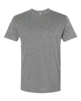 Next Level Unisex Sueded Tee. 6410 - Dark Heather Grey
