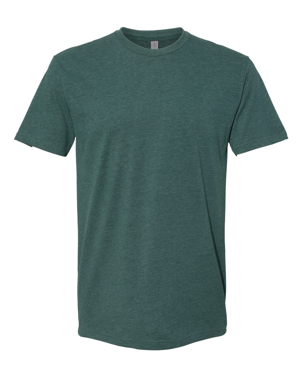 Next Level Unisex Sueded Tee. 6410 - Heather Forest Green
