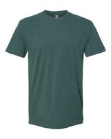 Next Level Unisex Sueded Tee. 6410 - Heather Forest Green