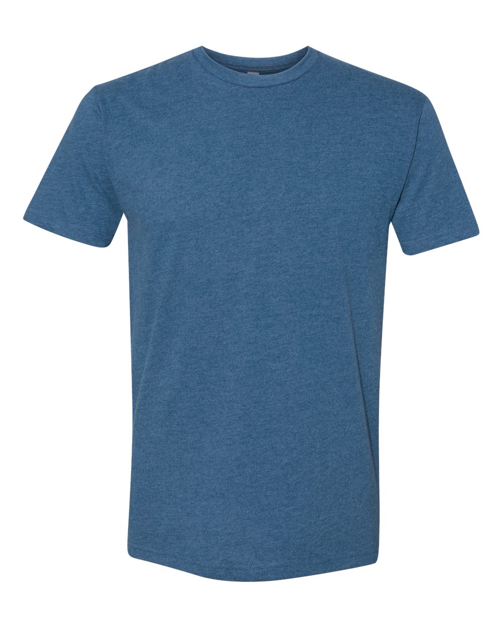 Next Level Unisex Sueded Tee. 6410 - Heather Cool Blue