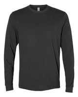 Next Level Unisex Sueded Long Sleeve Tee. 6411 - Heather Charcoal