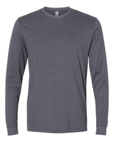 Next Level Unisex Sueded Long Sleeve Tee. 6411 - Heather Metal