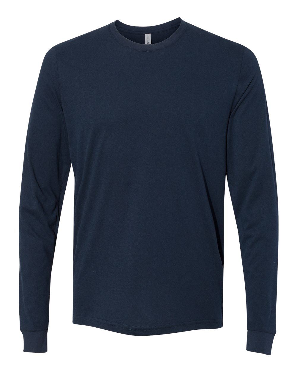 Next Level Unisex Sueded Long Sleeve Tee. 6411 - Midnight Navy