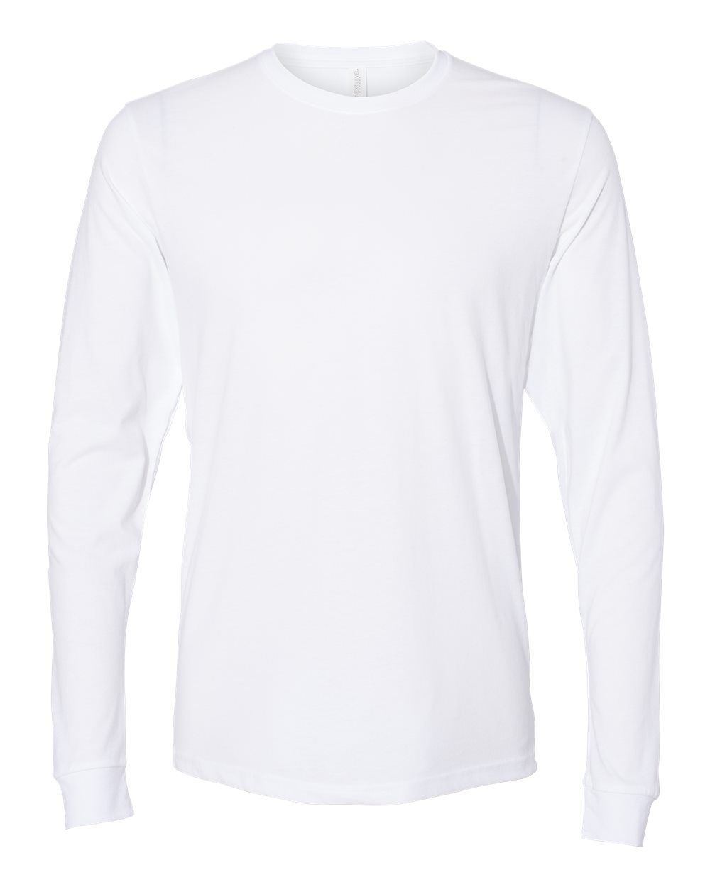 Next Level Unisex Sueded Long Sleeve Tee. 6411 - White